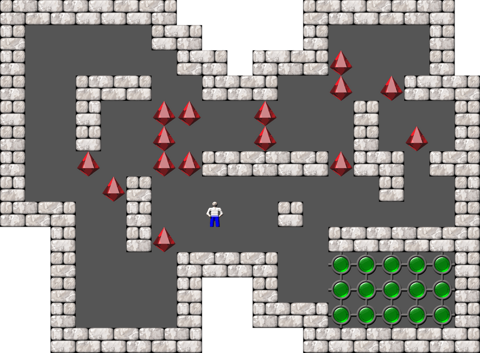 Sokoban Cargo Bay Deluxe level 60